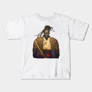 Yasuke the Black Samurai in Feudal Japan (1579) No. 1 Kids T-Shirt